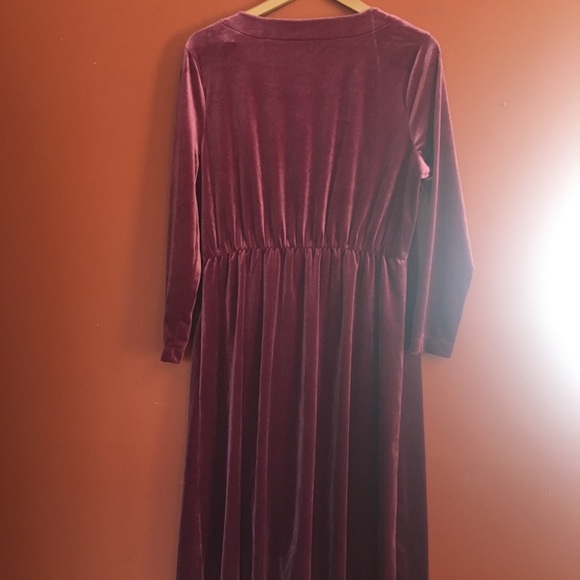 NWT a new day velvet wrap midi dress size xl - Picture 4 of 8